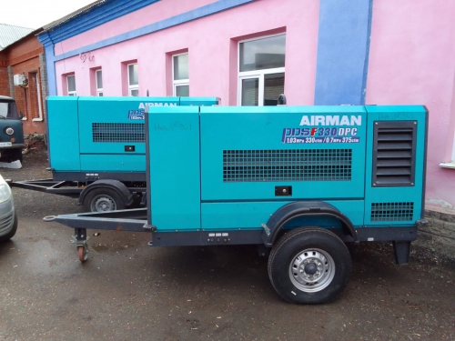 Дизельный компрессор Airman PDS 390 в аренду