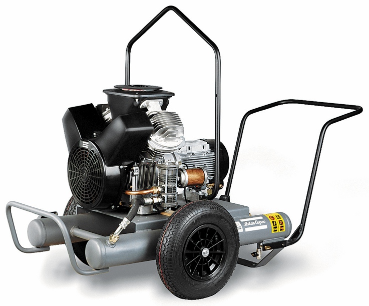 Поршневой компрессор Atlas Copco LT7-20 Trolley