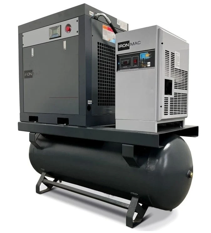 Винтовой компрессор IRONMAC IC 20/8 B DF 500L